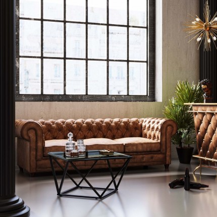 Sofa Oxford 3-Seater Vintage Econo Kare Design