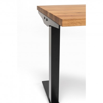 Desk Symphony Oak Black 160x80cm Kare Design