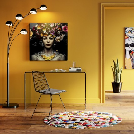 Desk Visible Clear 125x60cm Kare Design Desk Visible Clear 125x60cm Kare Design