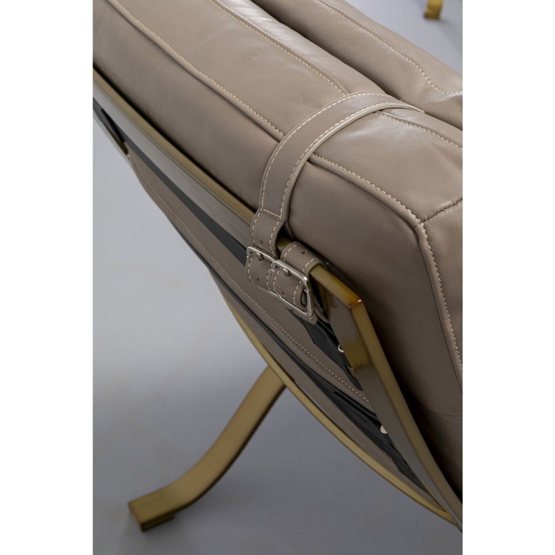 Fauteuil + repose-pied Novel