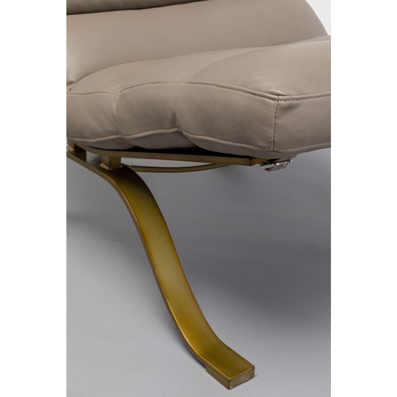 Fauteuil + repose-pied Novel