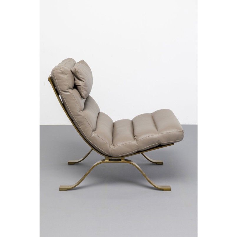 Fauteuil + repose-pied Novel