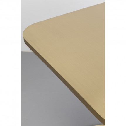 Eettafel Julie 60x60cm goud Kare Design