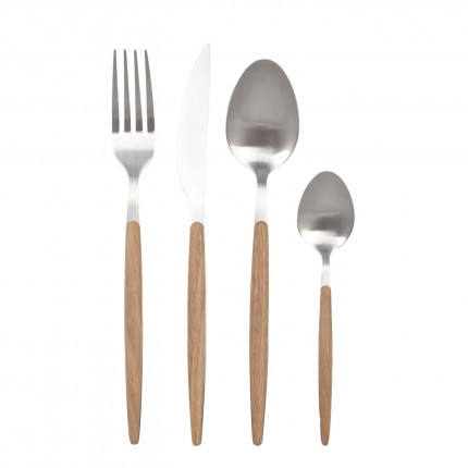 Cutlery Paris silver (16-part) Kare Design
