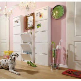 Shoe Container Caruso white 5 drawers Kare Design