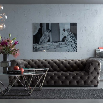 Sofa  Metropol Grey 4-Seater Kare Design