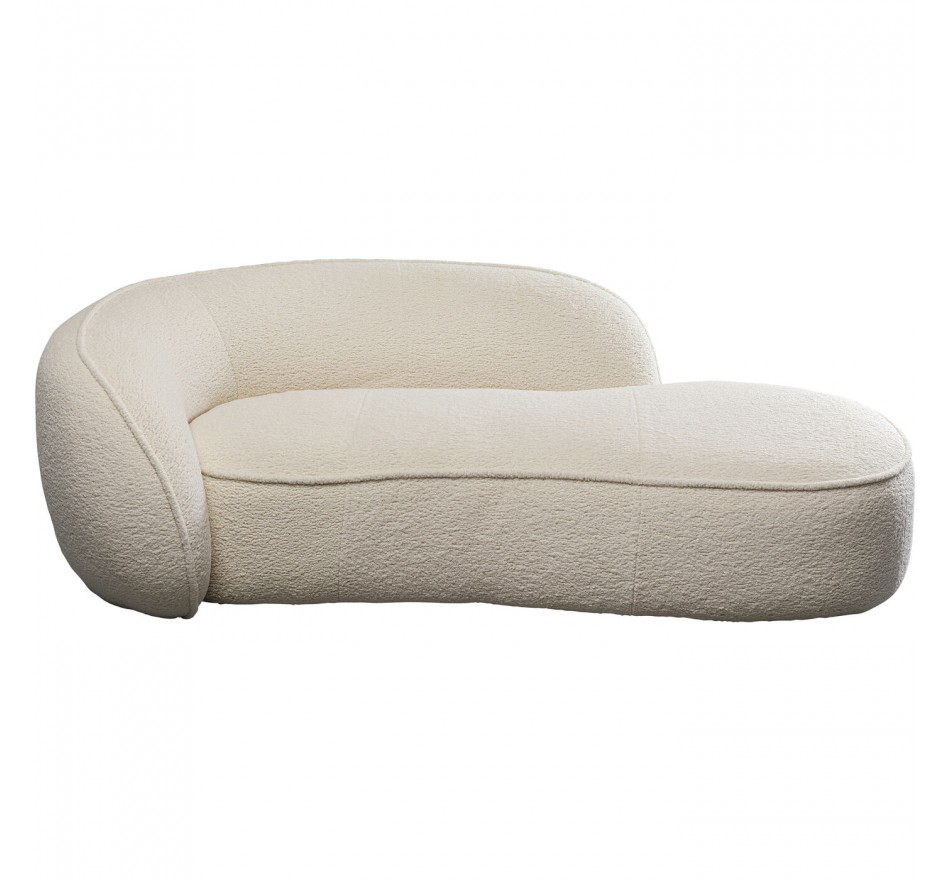 Ligstoel Wonder 200cm creme Kare Design