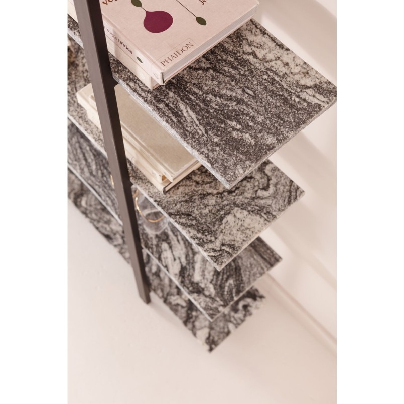 Étagère en granite gris et blanc - Okinawa - Kare Design