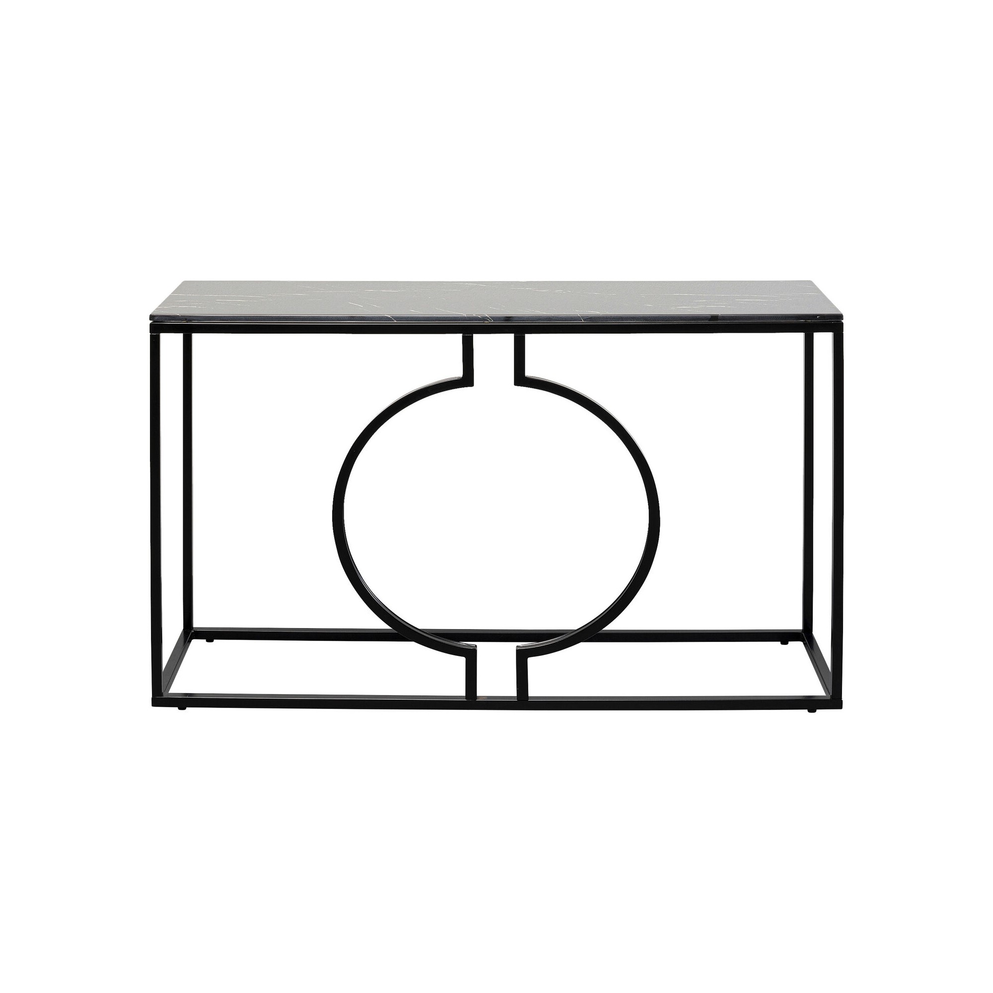 Console Miami Loft 120x35cm noire Kare Design