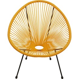 Fauteuil de jardin orange - Acapulco - Kare Design