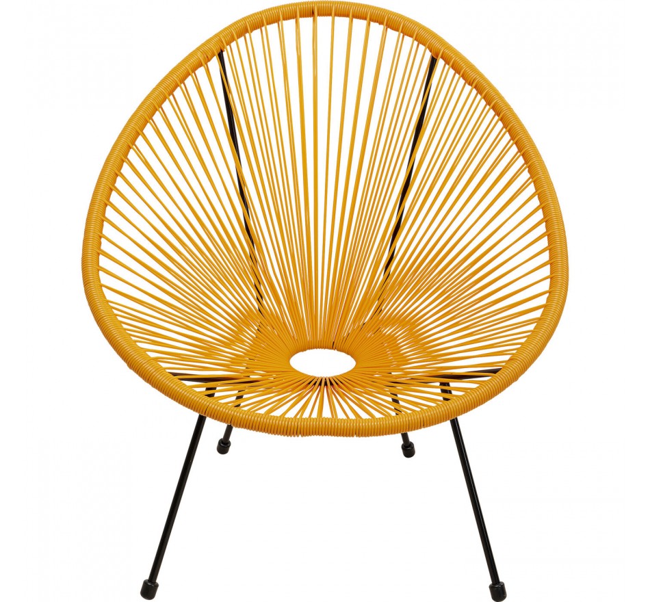 Tuinfauteuil Acapulco oranje Kare Design