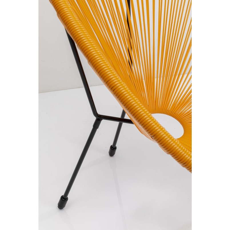 Fauteuil de jardin orange - Acapulco - Kare Design