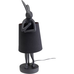 Zwarte konijnenlamp - Dier - Kare Design