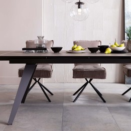 Grey retro chair - Chelsea - Kare Design