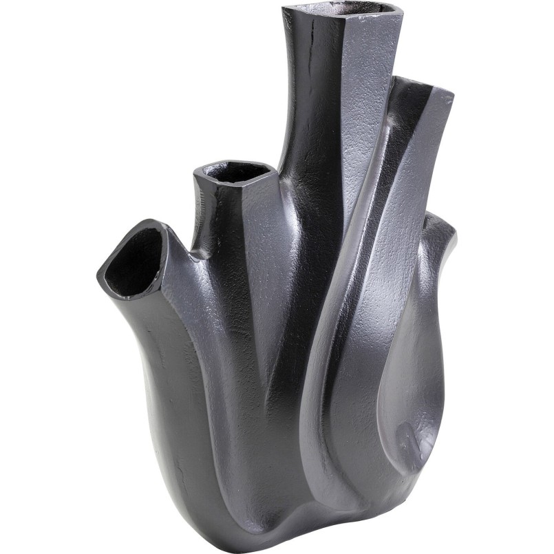 Vase Flame noir 29cm