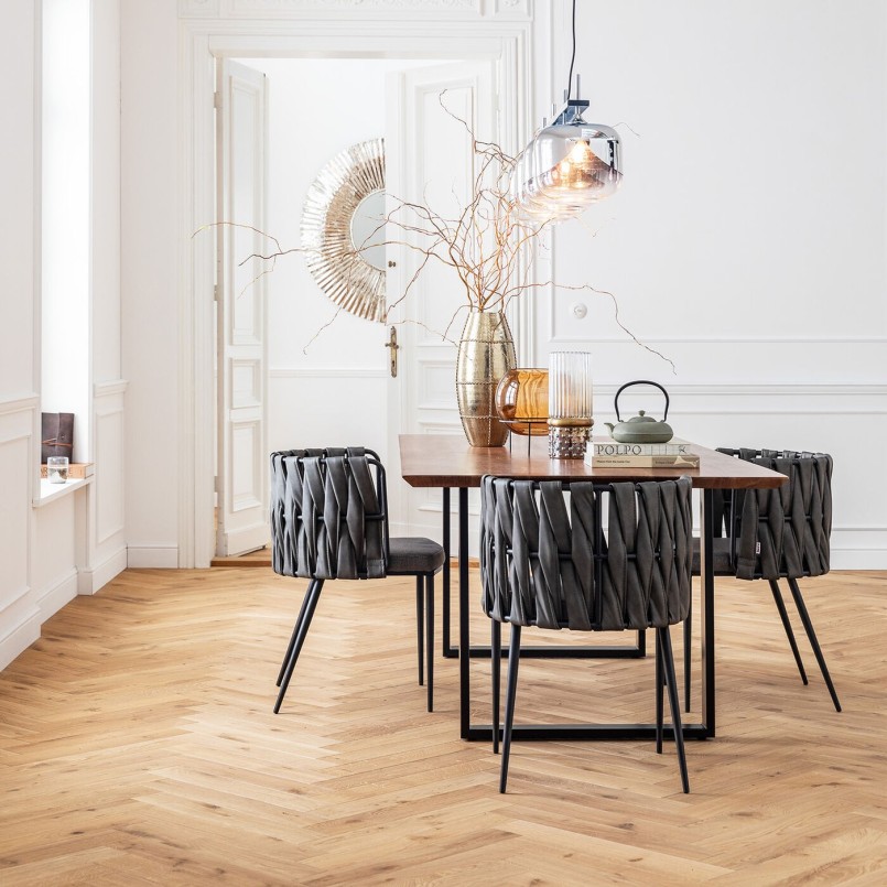 Chaise design grise - Cheerio - Kare Design