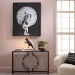 Retro black console - Miami Loft - Kare Design