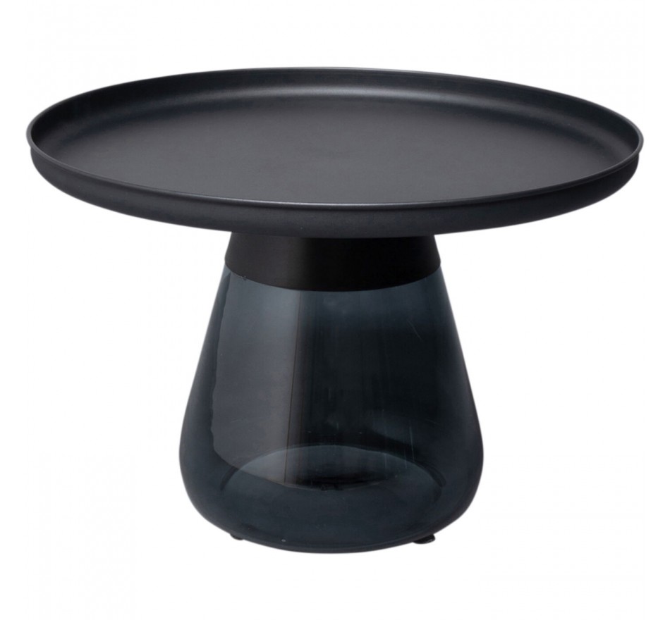 Salontafel Bottiglia Ø60cm zwart Kare Design