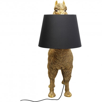 Vloerlamp lama goud 108cm Kare Design
