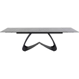 Table à rallonges  Bellagio verre 180(40+40)x95cm
