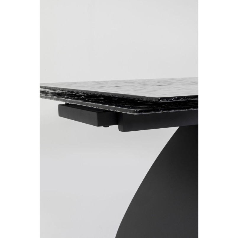 Table à rallonges  Bellagio verre 180(40+40)x95cm