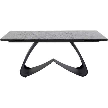 Extension Table Bellagio 180x95cm black Kare Design