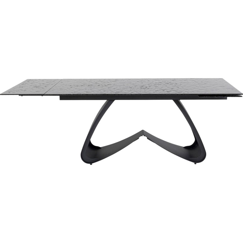 Table à rallonges  Bellagio verre 180(40+40)x95cm