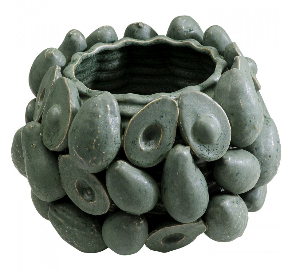 Vase avocado green 23cm Kare Design