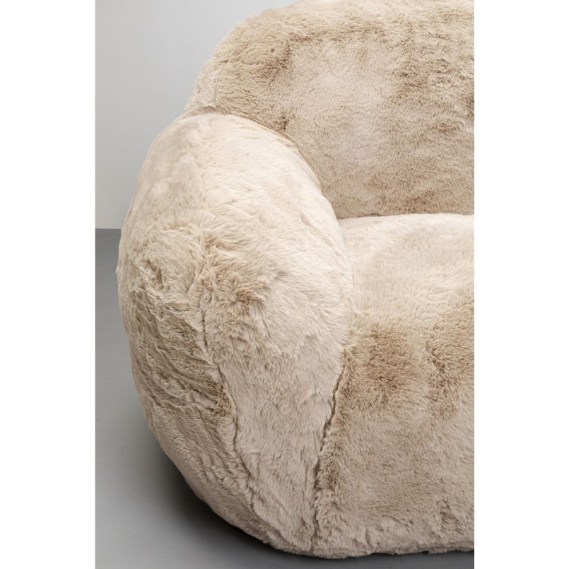 Fauteuil Mika crème