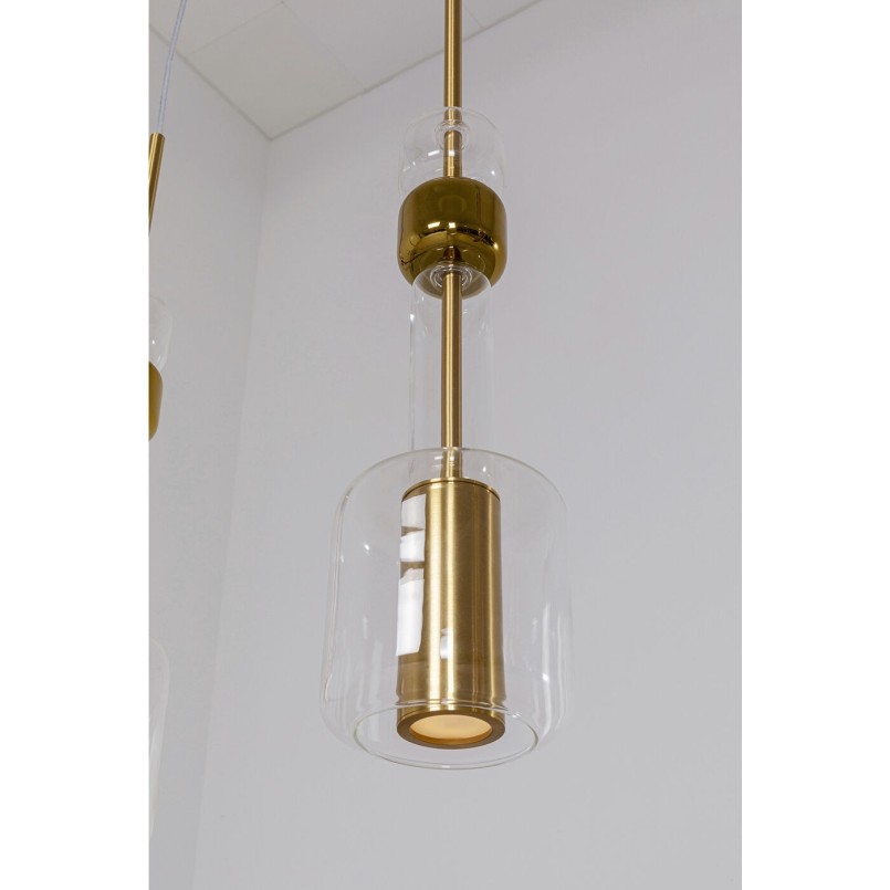 Suspension Candy Bar doré 70cm
