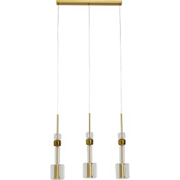 Suspension Candy Bar doré 70cm