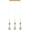 Suspension Candy Bar doré 70cm