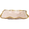 Plateau Nala rose 17x26cm