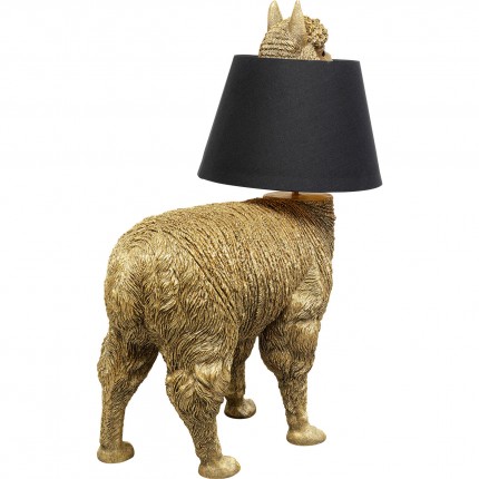 Table Lamp llama gold 59cm Kare Design