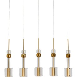 Suspension Candy Bar dore 103cm