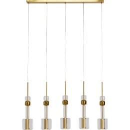 Suspension Candy Bar dore 103cm