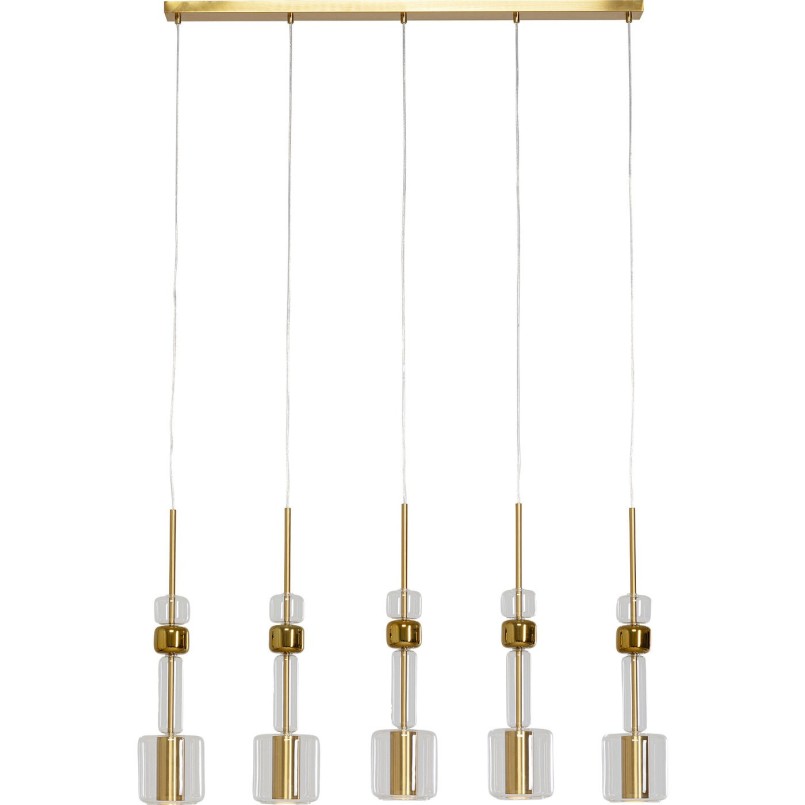Suspension Candy Bar dore 103cm