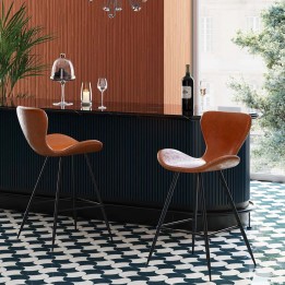 Bruine rustieke barkruk - Roestige - Kare Design - Kare Design