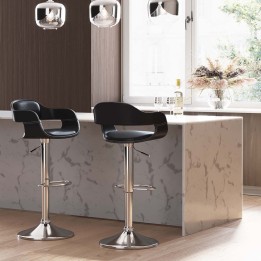 Tabouret de bar contemporain noir - Costa - Kare Design