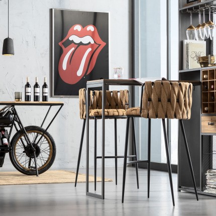 Barkruk Cheerio geel Kare Design