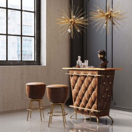 Vintage brown bar - Lady Rock - Kare Design