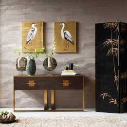 Retro wooden console - Osaka - Kare Design