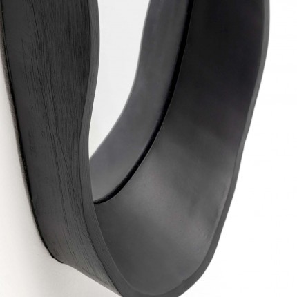 Spiegel Dynamic 61x29cm zwart Kare Design