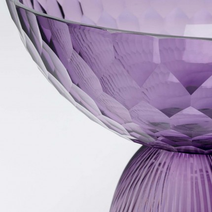 Vase Duetto purple 23cm Kare Design