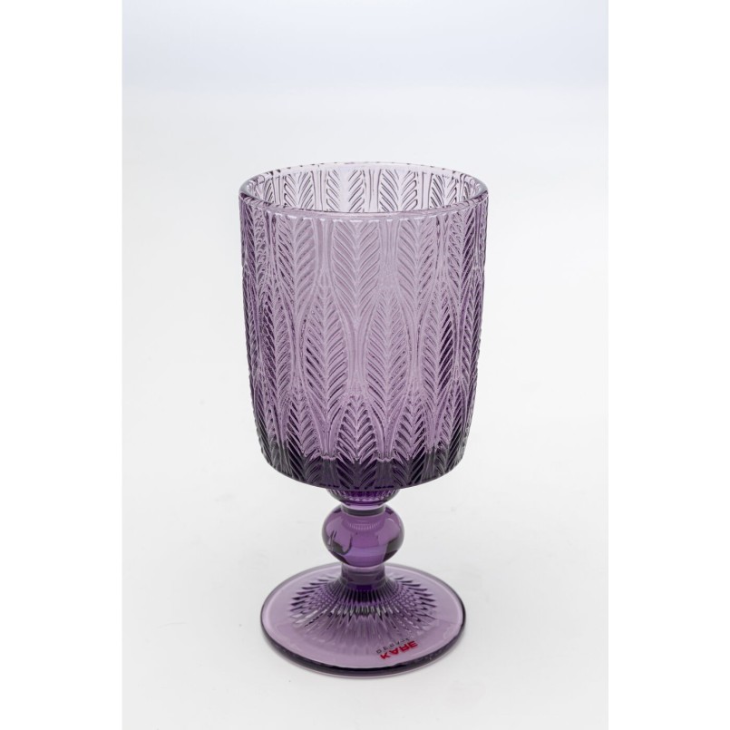 Verre à vin Fogli violet