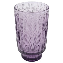 Purple glass water glasses - Fogli - Kare Design