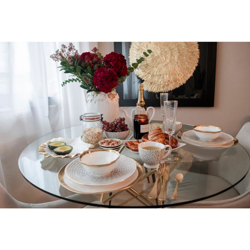 Elegant champagne flutes - Homage - Kare Design