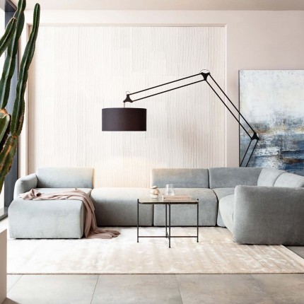 Koek zittend links Lucca sofa grijs Kare Design