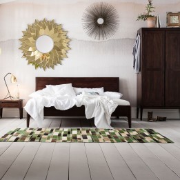 Lit contemporain bois foncé - Brooklyn Walnut - Kare Design