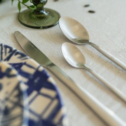 Verzilverd stalen bestek - Gloria - Kare Design